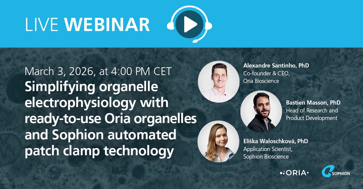 Oria-Collaboration-Sophion-Webinar